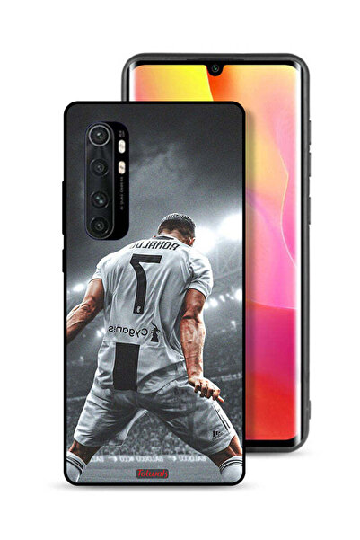 Tolwak غطاء حماية لهاتف شاومي مي نوت 10 لايت بطبعة احتفال كريستيانو رونالدو