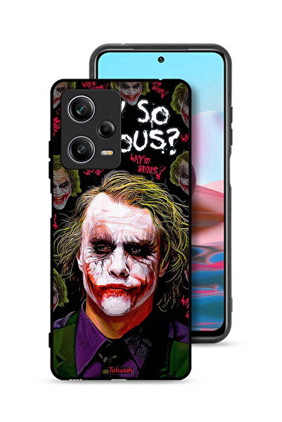 Tolwak Xiaomi Redmi Note 12 Pro Protective Case Cover Why So Serious