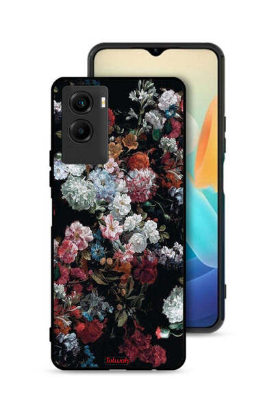 Tolwak غطاء حماية لهاتف Vivo Y55s 5G (2021) بنقشة ورود عتيقة