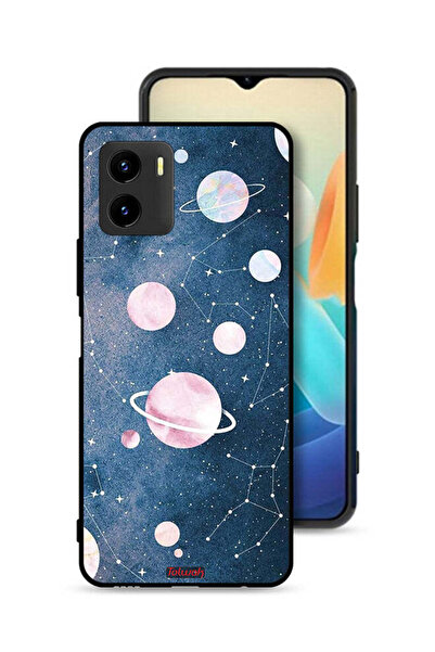 Tolwak Vivo Y15s Protective Case Cover Space Art