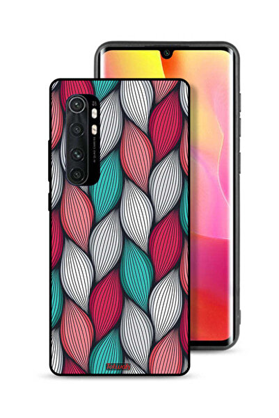 Tolwak غطاء حماية لهاتف شاومي مي نوت 10 لايت بنقشة ريشة