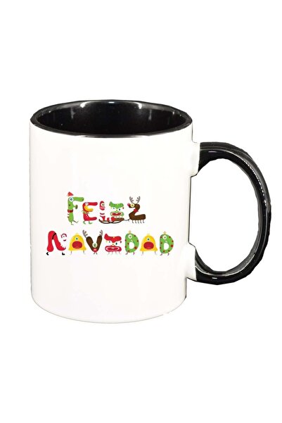 INOVATIX Cana alba personalizata, Craciun Fericit / Merry Christmas, interior...