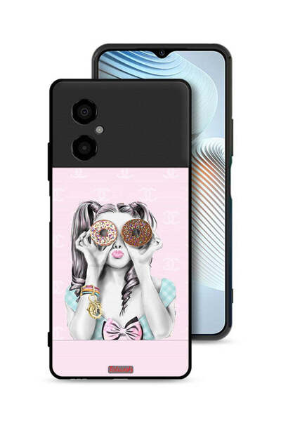 Tolwak غطاء حماية لهاتف Xiaomi Poco M4 5G يحمل دوناتين