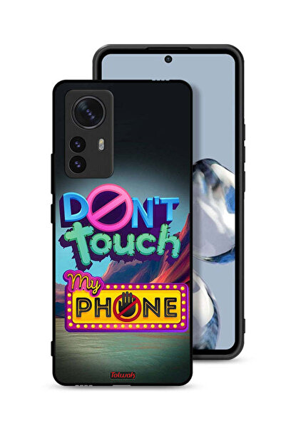Tolwak Xiaomi 12X Protective Case Cover Do Not Touch My Phone