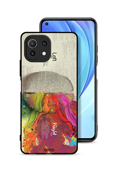 Tolwak غطاء حماية لهاتف شاومي مي 11 لايت بتصميم تجريدي لعلم الدماغ