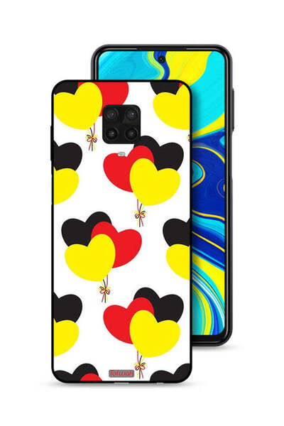 Tolwak غطاء حماية لهاتف شاومي ريدمي نوت 9 برو، مجموعة من ثلاثة قلوب