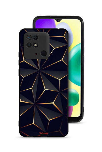 Tolwak Xiaomi Redmi 10C Protective Case Cover Pattern