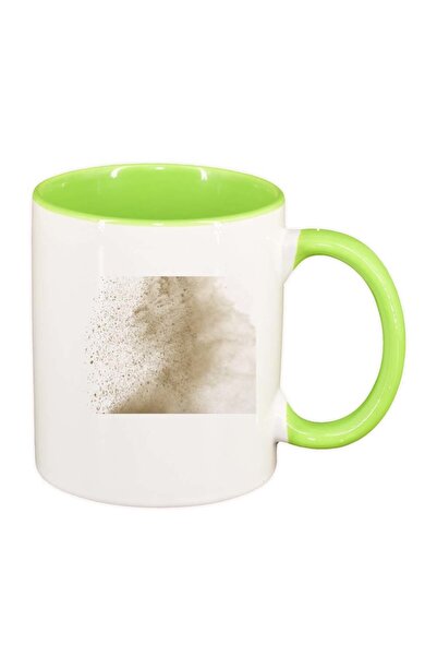 INOVATIX Cana alba personalizata, Nisip, interior verde deschis, D216, INOVAT...