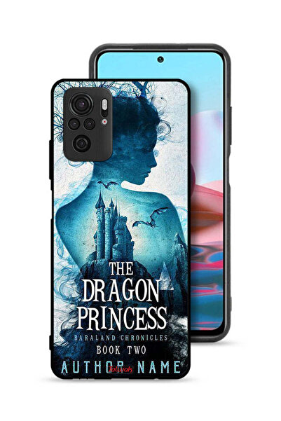 Tolwak غطاء حماية لهاتف شاومي ريدمي نوت 10 4G بطبعة أميرة التنين