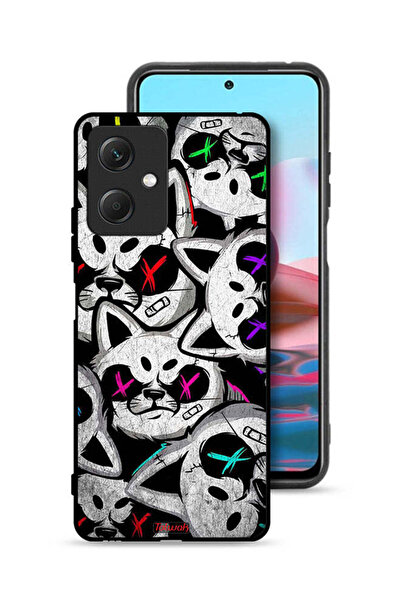 Tolwak غطاء حماية لهاتف شاومي ريدمي نوت 12 بطبعة قطط مارشميلو