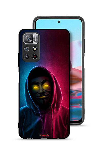 Tolwak غطاء حماية لهاتف شاومي ريدمي نوت 11 4G مع خلفية عالية الدقة