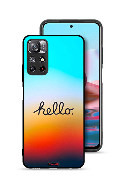 Tolwak غطاء حماية لهاتف شاومي ريدمي نوت 11 4G - مرحباً