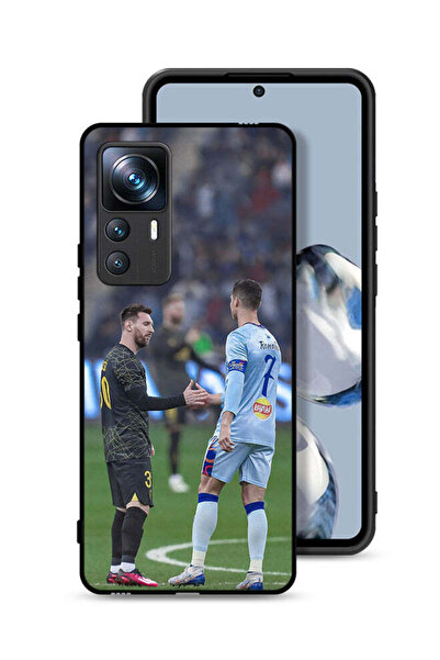 Tolwak غطاء حماية لهاتف شاومي 12T برو ميسي ورونالدو