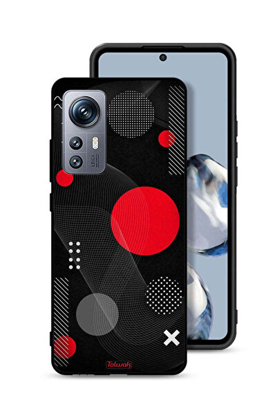 Tolwak غطاء حماية لهاتف شاومي 12S بنمط دائري ومتقاطع