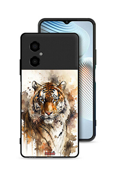 Tolwak غطاء حماية Xiaomi Poco M4 5G بنقشة الفهد التجريدي