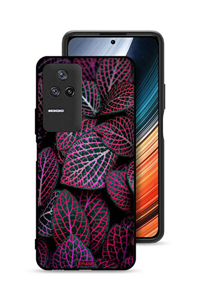 Tolwak غطاء حماية لهاتف شاومي ريدمي كي 50 برو بنقشة أوراق سالجا