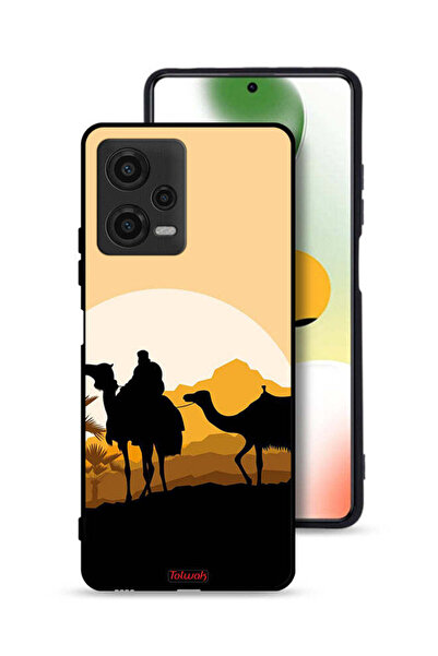 Tolwak غطاء حماية شاومي بوكو X5 برسومات جمال الصحراء