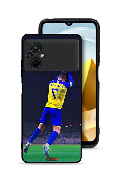 Tolwak غطاء حماية لهاتف Xiaomi Poco M5 4G كريستيانو رونالدو