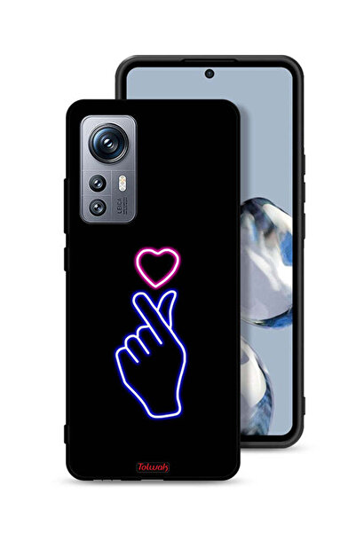 Tolwak غطاء حماية لهاتف Xiaomi 12S بتصميم قلب سريع