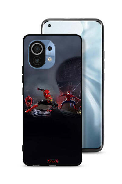 Tolwak غطاء حماية لهاتف شاومي مي 11 بثلاثة عناكب