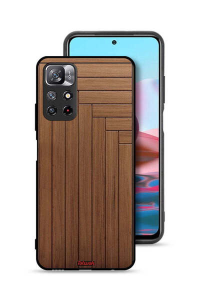 Tolwak غطاء حماية لهاتف شاومي ريدمي نوت 11S بنمط الباب