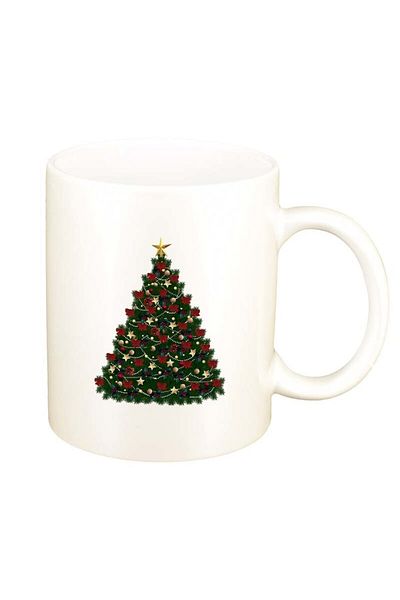 INOVATIX Personalized white mug, Christmas, D165, INOVATIX®. 330ml