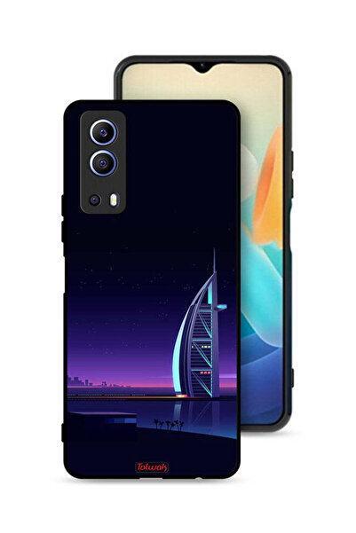 Tolwak غطاء حماية لهاتف فيفو iQOO Z3 5G - فن رقمي برج العرب