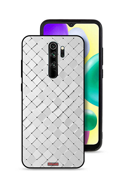 Tolwak Xiaomi Redmi Note 8 Pro Protective Case Cover Tiles Texture