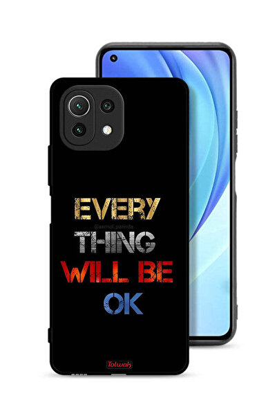 Tolwak غطاء حماية لهاتف Xiaomi Mi 11 Lite كل شيء سيكون على ما يرام