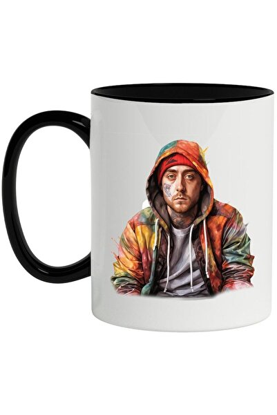 INOVATIX Cana alba personalizata, Mac Miller, Cantaret, Rapper, Celebritate, ...
