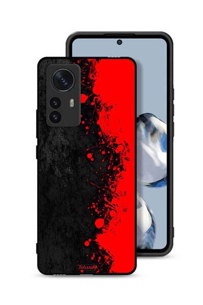 Tolwak Xiaomi 12 Protective Case Cover Paint Abstract Pattern