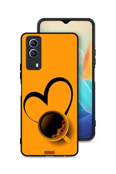 Tolwak غطاء حماية لهاتف Vivo Y72 5G بفنجان قهوة