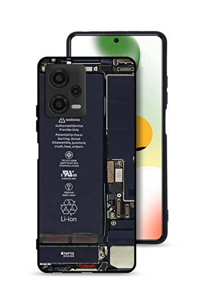 Tolwak غطاء حماية لهاتف Xiaomi Poco X5 بنمط دائرة الهاتف