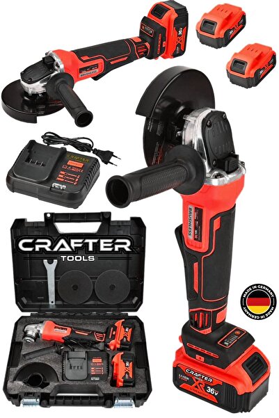 HALL BREATHE 36V 5Ah şarjlı taşlama makinesi, taşlama ve spiral uç kullanımı için ideal