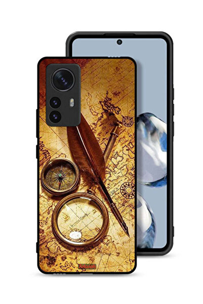 Tolwak غطاء حماية Xiaomi 12X بتصميم بوصلة عتيقة