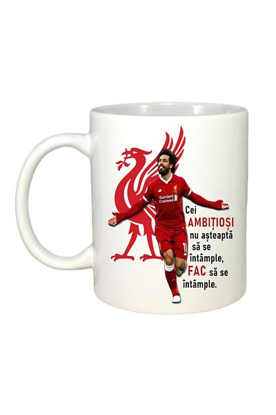INOVATIX Personalized White Mug, Salah Ambition, White Handle and Interior, ®. 330ml