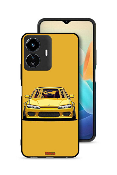 Tolwak Vivo Y77e 5G Protective Case Cover Car Art