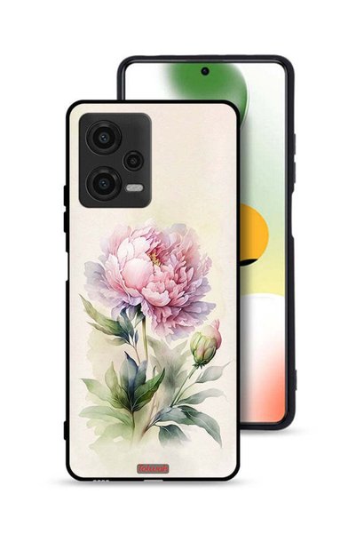 Tolwak غطاء حماية لهاتف Xiaomi Poco X5 - رسمة وردية مائية