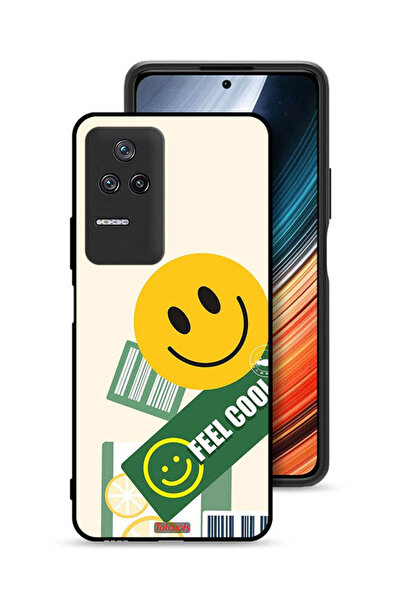 Tolwak غطاء حماية لهاتف Xiaomi Poco F4 - ملصق Feel Cool