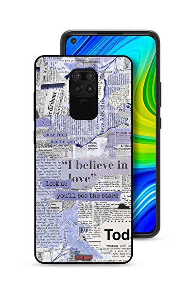 Tolwak غطاء حماية لهاتف شاومي ريدمي نوت 9 - قطع صحيفة