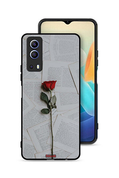 Tolwak غطاء حماية لهاتف Vivo Y72 5G وردي على ورق