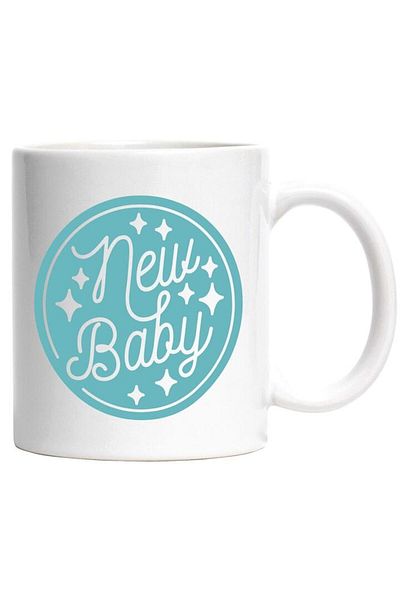 INOVATIX Personalized white mug, in English, New Baby, Children, Parents, INOVATIX®. 330ml