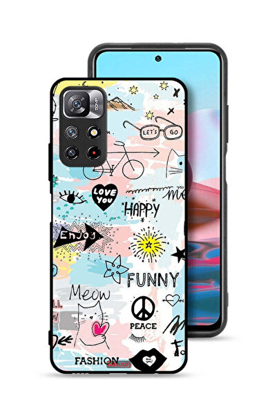 Tolwak غطاء حماية لهاتف شاومي ريدمي نوت 11 4G - أحبك