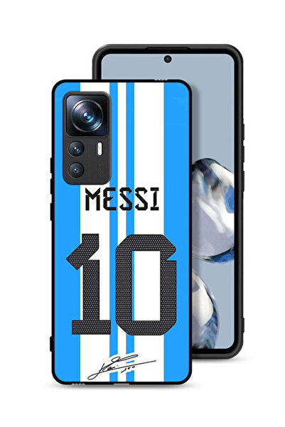 Tolwak غطاء حماية لهاتف Xiaomi 12T Pro بتصميم ميسي 10