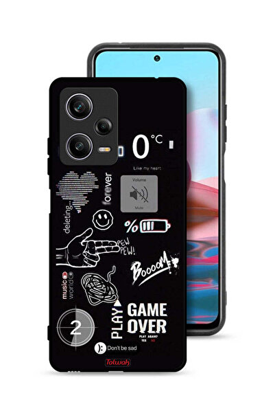 Tolwak غطاء حماية شاومي ريدمي نوت 12 برو - لعبة انتهت بيو بيو