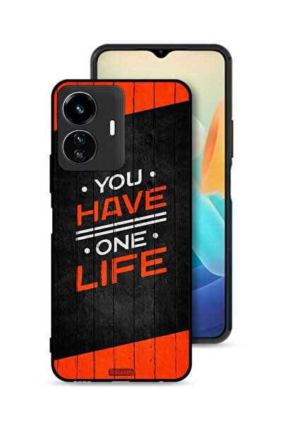 Tolwak غطاء حماية لهاتف Vivo Y77 5G "You Have One Life"