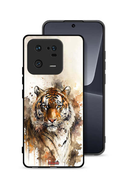 Tolwak غطاء حماية لهاتف شاومي 13 برو بنقشة الفهد التجريدي