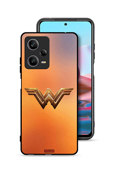 Tolwak غطاء حماية شاومي ريدمي نوت 12 برو بشعار وندر وومن