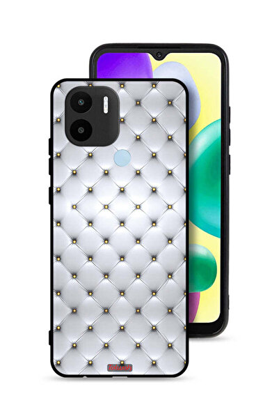 Tolwak غطاء حماية لهاتف Xiaomi Redmi A1 Plus مطبوع عليه دبابيس على القماش