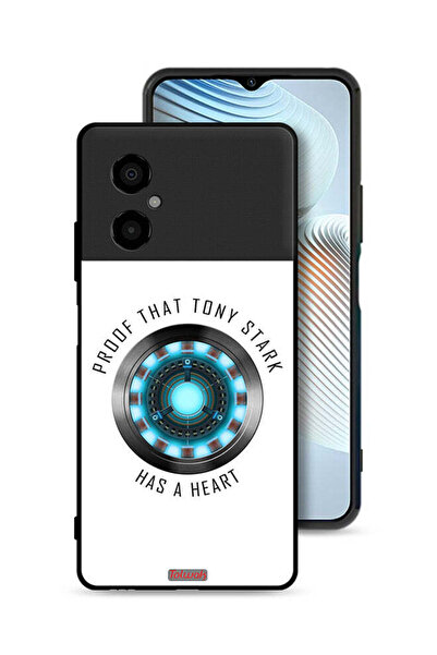Tolwak غطاء حماية لهاتف Xiaomi Poco M4 5G دليل على أن توني ستارك لديه قلب